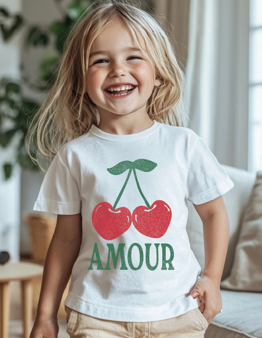 Amour Toddler Short Sleeve Tee