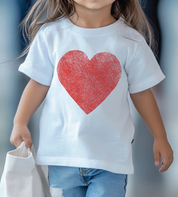 Heart Toddler Short Sleeve Tee