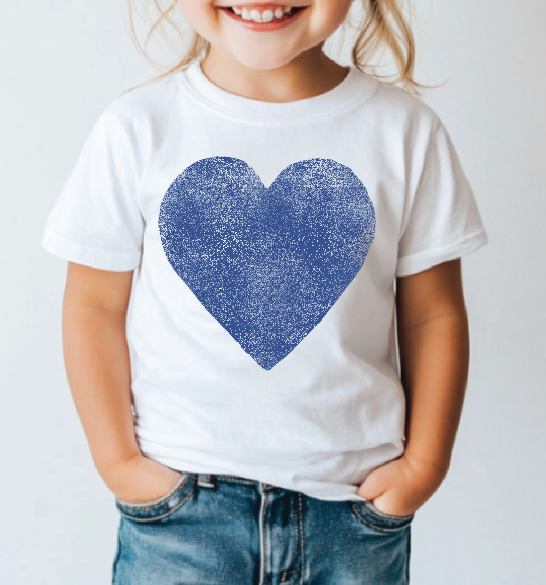 Heart Toddler Short Sleeve Tee
