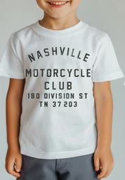 Nashville Motorcycle Club Toddler Short Sleeve Tee