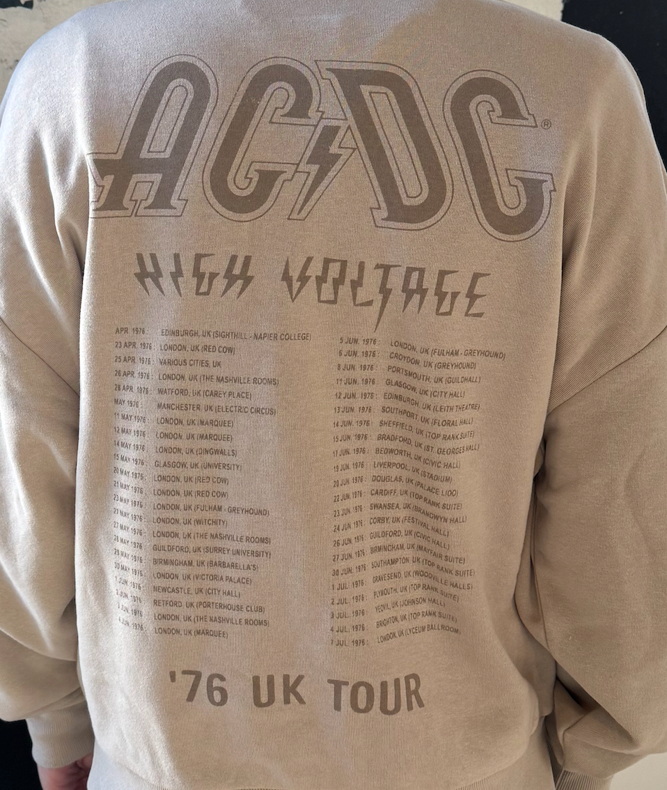 AC/DC High Voltage Crewneck Sweatshirt