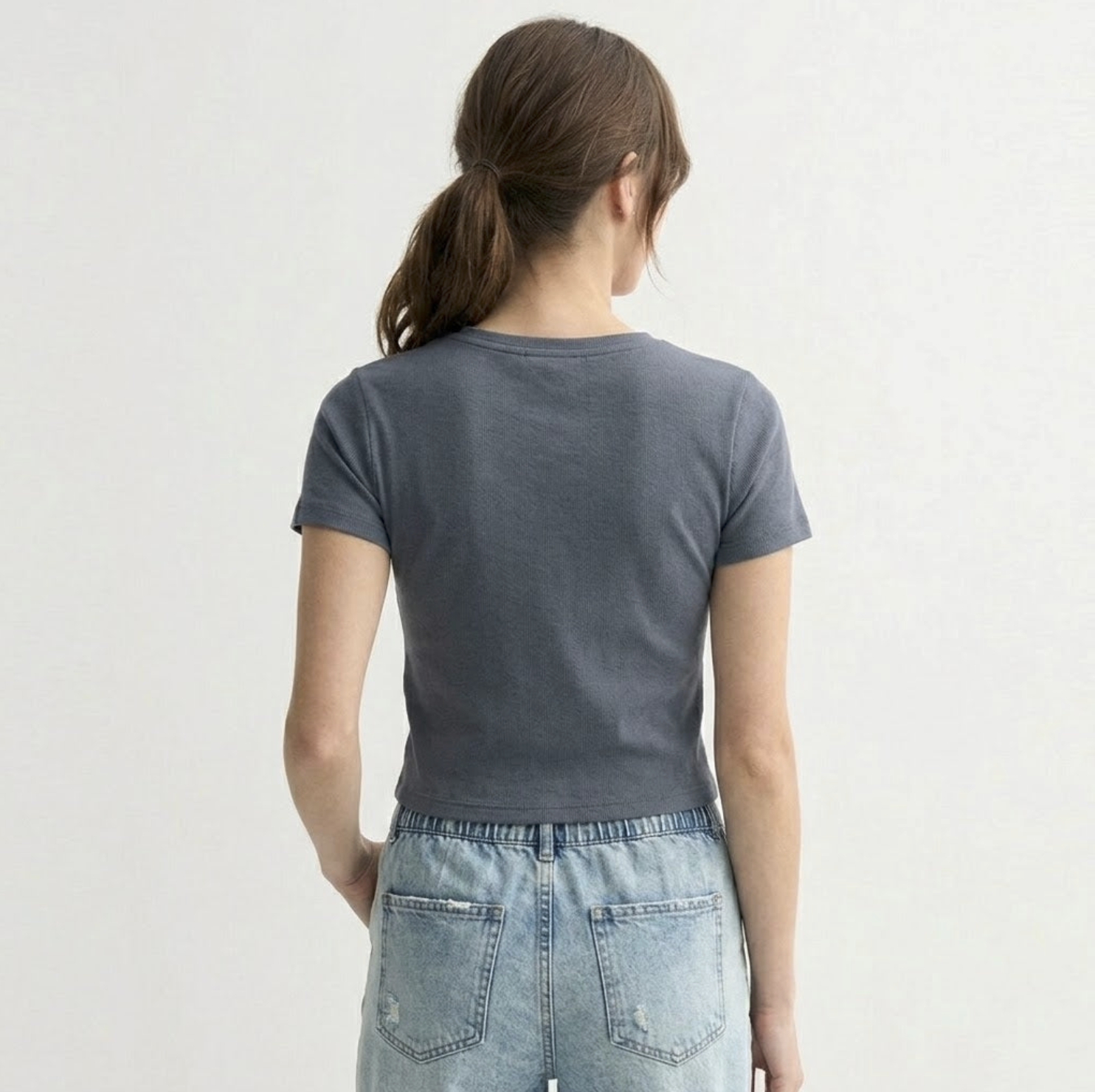 London England Embroidered Baby Tee