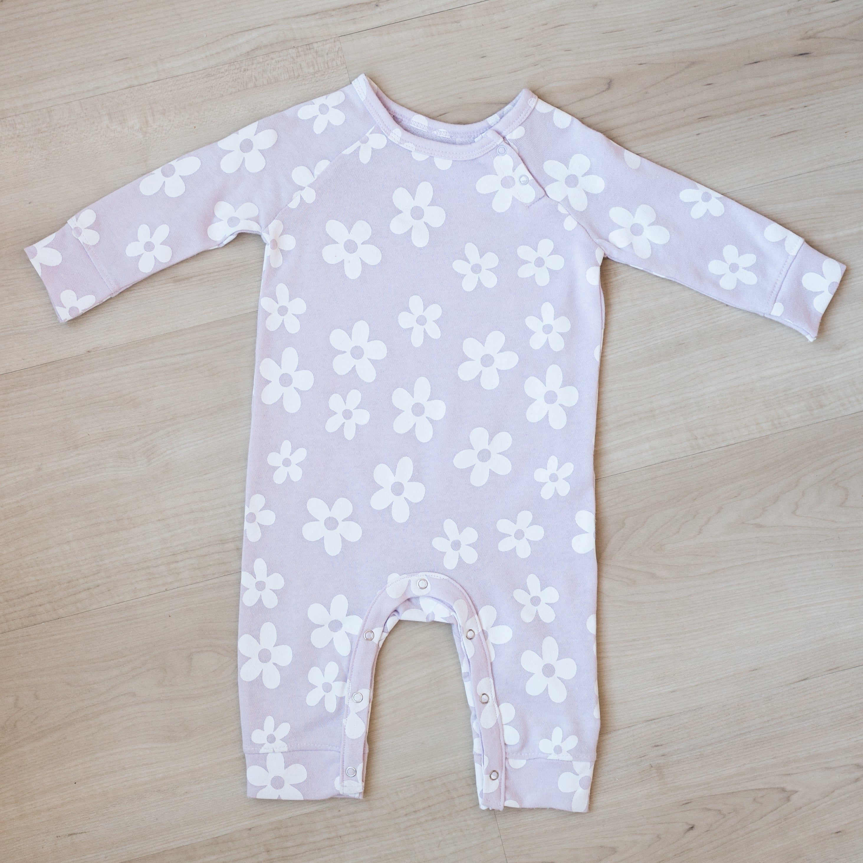 Long Sleeve Jumpsuit - Floral