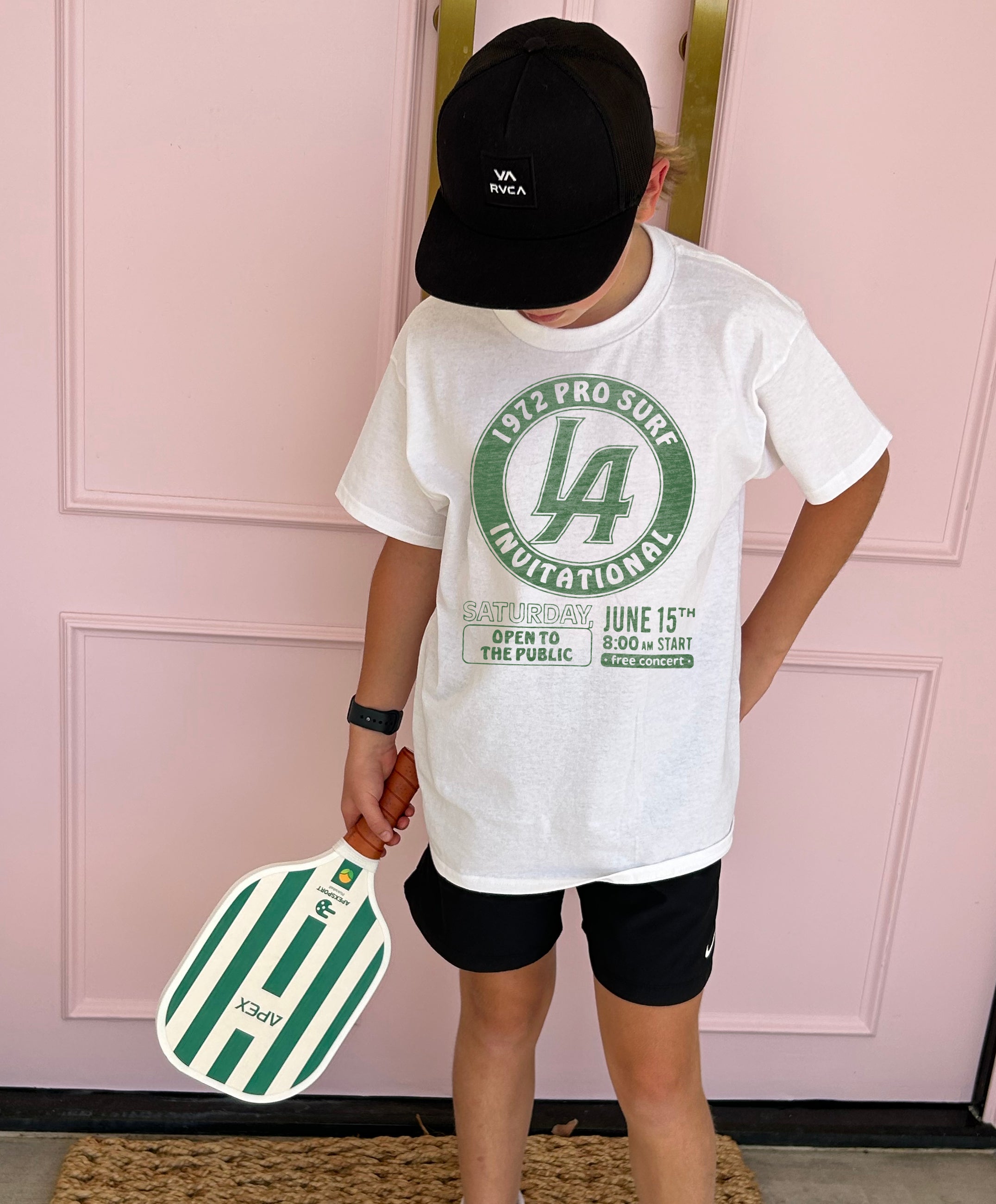 Los Angeles Surf Short Sleeve Tee