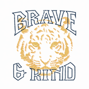 Brave and Kind Raglan Sweatshirt + Sweatpant Set