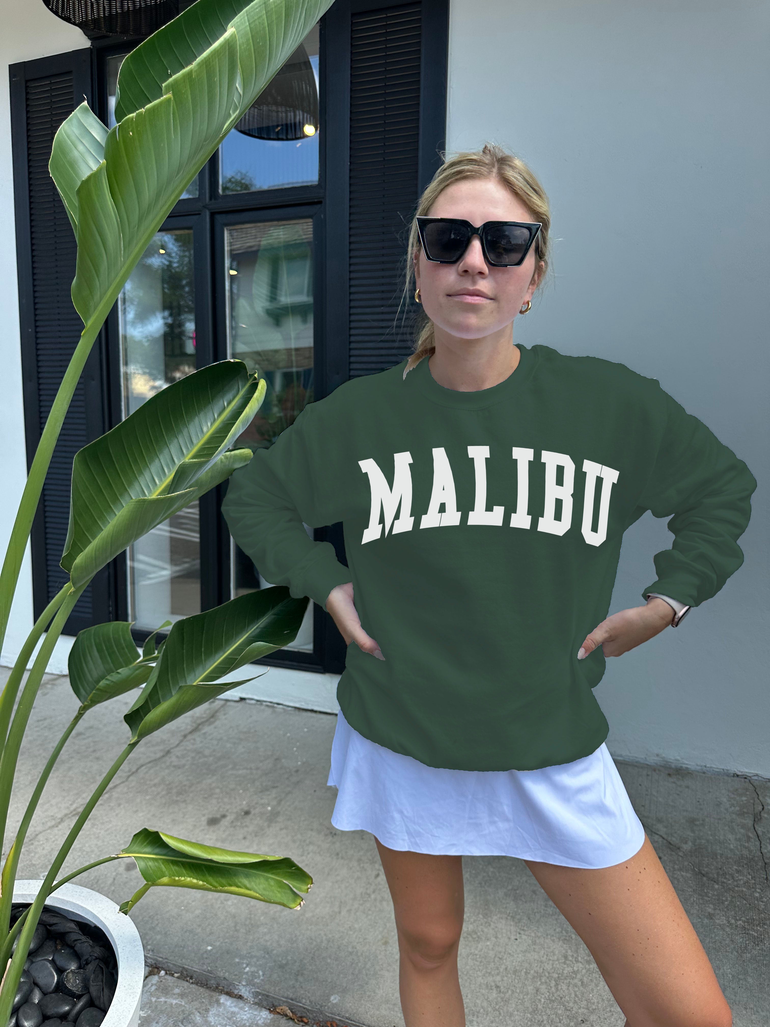 Malibu LA County Crewneck Sweatshirt