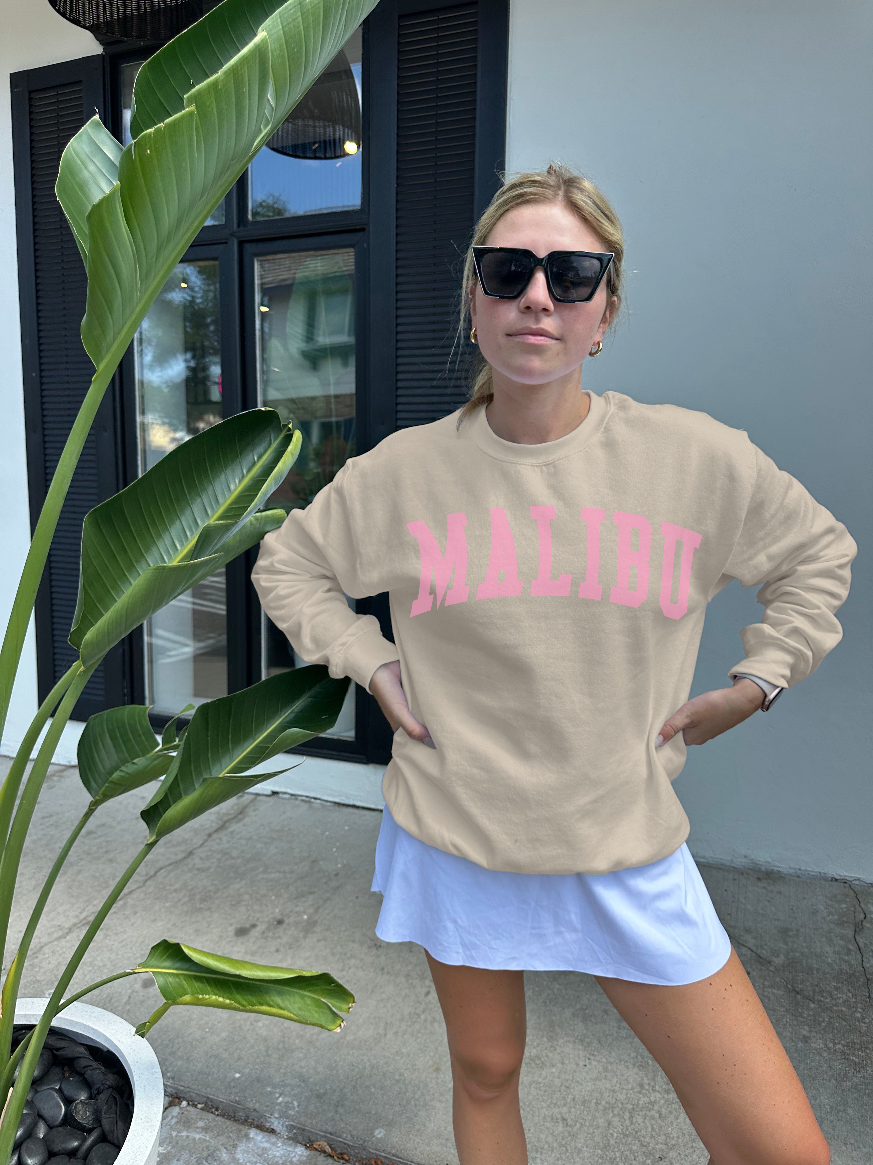 Malibu LA County Crewneck Sweatshirt