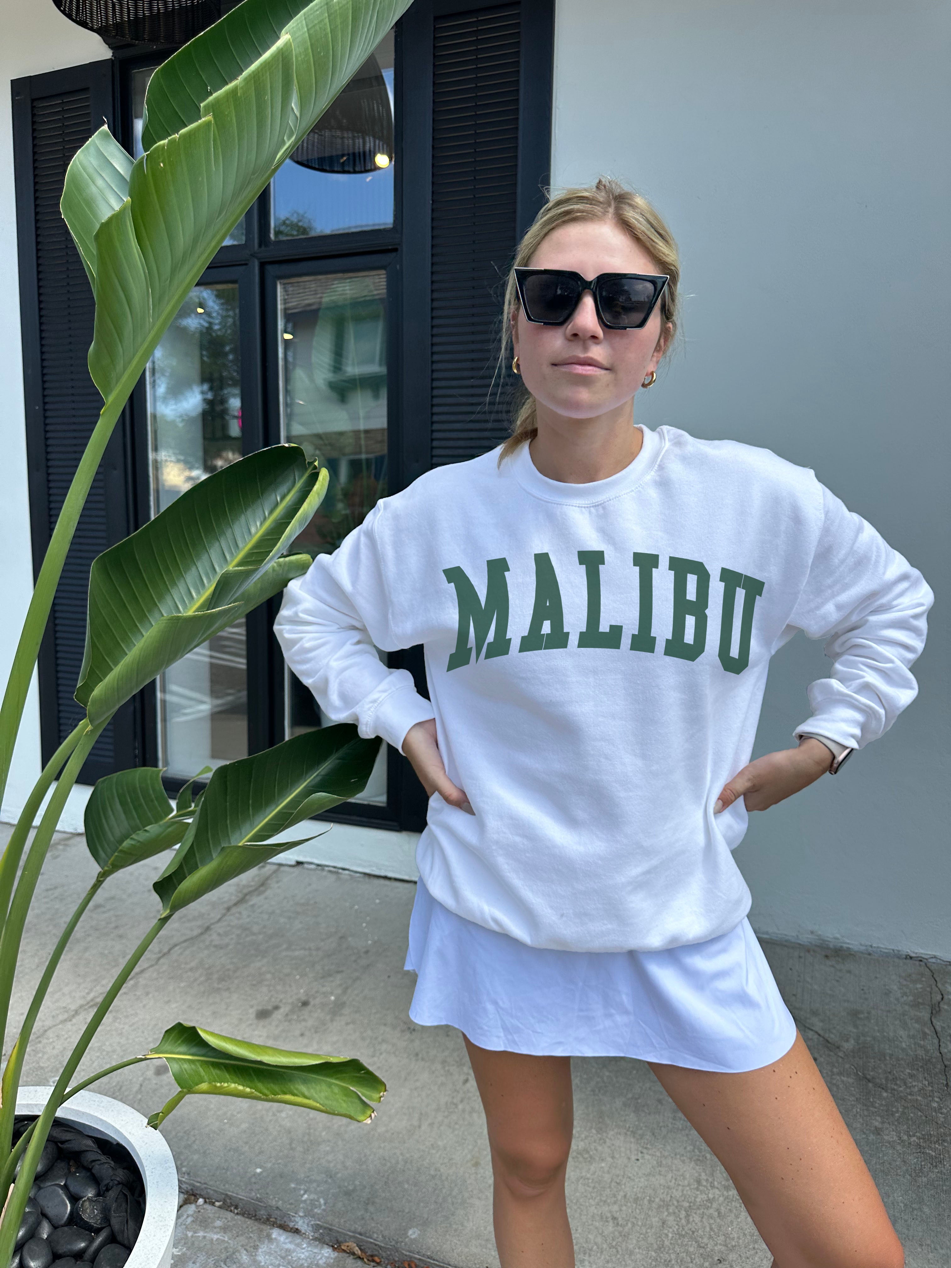 Malibu LA County Crewneck Sweatshirt