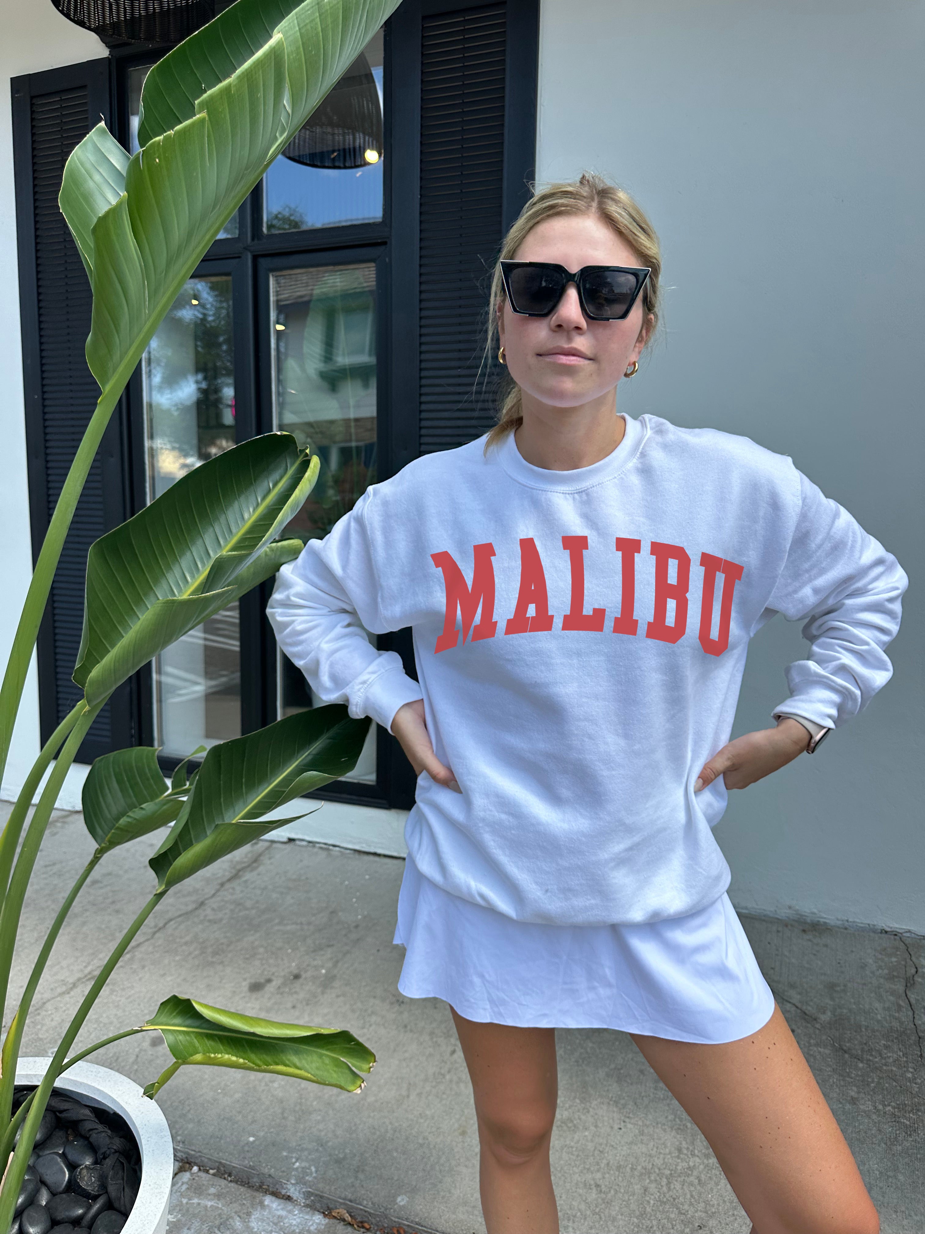 Malibu LA County Crewneck Sweatshirt